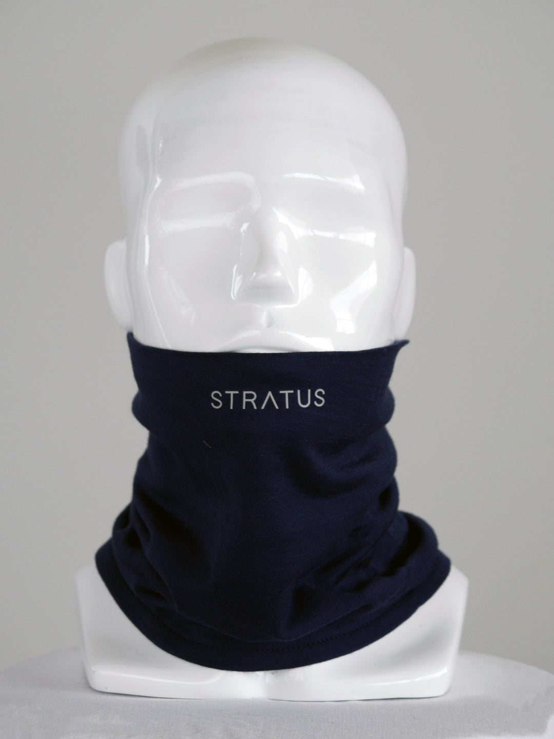 Stratus Merino Neckwarmer Navy 