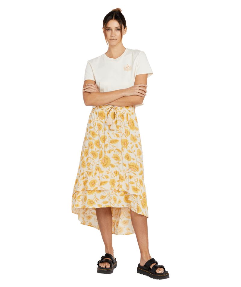 Volcom 11th Hour Skirt Dust Gold 8 