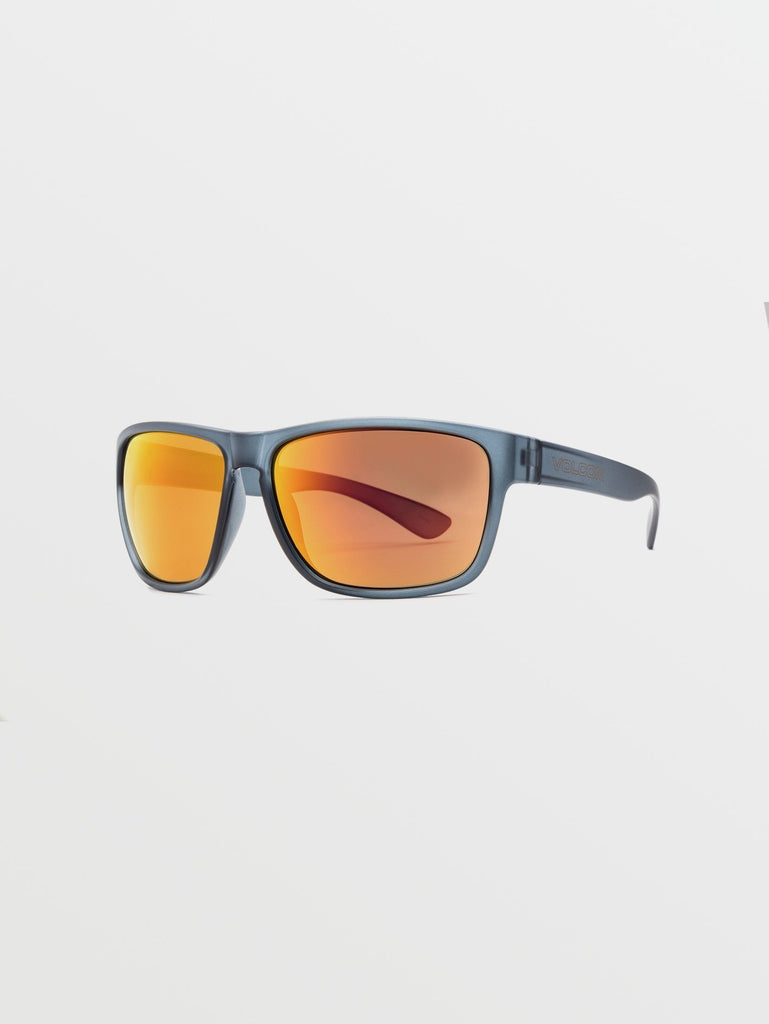 Volcom Baloney Sunglasses have 100% UVA/UVB protection with Matte Smoke frame. 