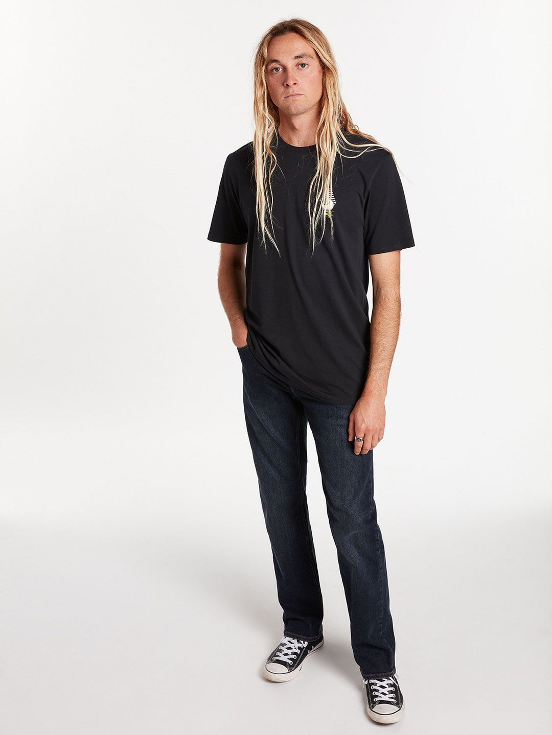 VOLCOM SOLVER MODERN FIT JEANS 