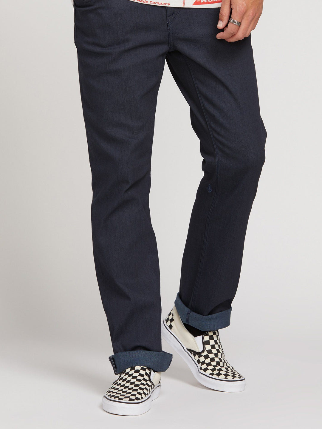 VOLCOM SOLVER MODERN FIT JEANS Coated Indigo Wash 30 